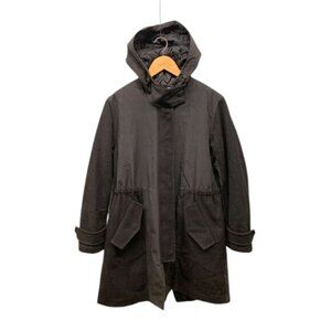 Madewell Belmont Parka Jacket Women’s S Black Hooded Long Coat Casual Outerwear‎